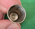Vintage Sterling Silver Sewing Thimble Size 8