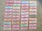 Lot Of 191 Mixed Jukebox Title Strips For 45 Rpm Records - Excellent Condition