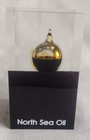 Vintage North Sea Oil Drop Lucite Paperweight