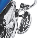 Nostalgic Passenger Footboard For Harley Dyna Softail Touring 50027-09 Half Moon