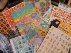 Entire Stash Paper Craft Sticker Embellishments Lot- Thousands Of Stickers