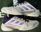 Us Women   s 10 men   s 9 - Adidas Barricade 13    white Powder Plum    Jr7814  Nwt
