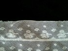 Antique Vintage French Lace Doll Dainty Trim Cotton Cutter Fragment