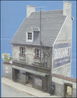 Cd-0011 French Shop Normandy  1 35 Scale Resin Building  comes With Cd Disk 