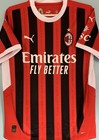 Rafael Leao Signed Jersey Black   Red  10 M - Beckett Authenticated Auto Coa Bas