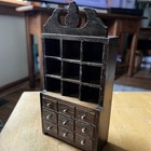 Vintage Chadwick-miller  93018 Handmade Miniature Wooden Doll House 8    Tall