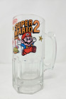 Nintendo Super Mario Bros 2 1989 Vintage Beer Stein Mug Glass