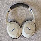 Bose Soundtrue Over Ear Headphones White Color W  Cable  Case And Box  Tested