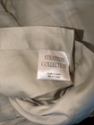 Stratton Collection Queen Flat Sheet 620 Tc Combed Cotton Luxury Sateen Green