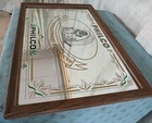 Vintage Philco Dealer Radio Advertising Large 26x18 Framed Glass Mirror Sign