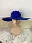 Street Smart By Betmar Wide Brim Hat Blue Fashion Church Derby New