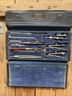 Minusa Series  w  Keuffel   Esser Chromium Drafting Set Instruments W  Extras