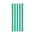  mainstays Cabana Stripe Beach Towel  58  X 28   Green    Soft   Absorbent 