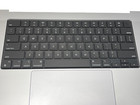 Oem Apple Macbook Pro 16  M1 2021 A2485 Top Case Keyboard Palmrest Gray - A