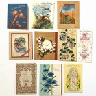 Lot Of 43 Mostly Used Greeting Cards 1950s-60s  Great Graphics   Terrible Poetry