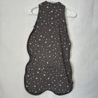Woolino Euc Gray Stars 100  Organic Cotton merino Wool Sleep Sack 2-24 Months