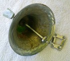 Boat  Ship Marine Bell  Thick Chrome-plated Bronze  W mount  6-in Bell  Exc Cond