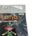 Vintage Sultana Christmas Ornament Kit Multi Carrot Tops Jeweled Felt 32175