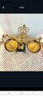 Rare Vintage Solid Brass And Marble Scales Of Justice Balancing Scale Great 