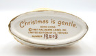 Vtg Hallmark Ornament 1987 Christmas Is Gentle Lamb Basket Porcelain Ltd Ed C2