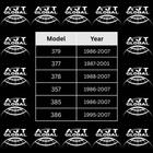 Peterbilt Radiator Gaskets bolt Kit 357 377 378 379 Pair