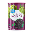  2 Pack  Great Value Sun-dried Raisins Canister  20 Oz  1lb 4oz  567g