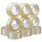 12 Rolls Carton Sealing Clear Packing Tape Box Shipping - 2 Mil 2  X 110 Yards