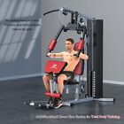 Multifunctional Full Body Home Gym System Equipment Weight Workout Station 118lb