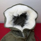 Vintage 1977 Propper Military Issue Parka Hood Winter Faux Fur Ruff Og 107 