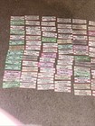 Large Lot Of 150 Original Jukebox 45 Record Title Strips  p29