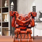 Ceramic Tiki Cup Mug Hawaii Haunted Mansion Gargoyle Steel Drinkable Decoration