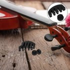 8pcs Violin Practice Mute  Round   Claw Style Rubber Violin Mute For Quiet
