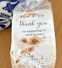 Floral Assortment Thank You For Supporting My Small Business Stickers Roll 500