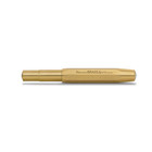 Kaweco 10000917  Brass Sport Fountain Pen F 13 Mm  Screw Off Cap  Brown