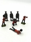 Vintage Britains Ltd Toy Soldiers Mixed Lot British Guards Damaged As Is 