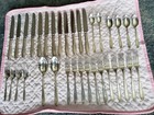 Vintage 35 Pc Community Oneida Silver 1916  adam  Set - Silverplate Silverware