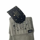 Victoria s Secret Bling Gem Sparkle Knit Soft Gloves Mittens Gray Os    25 Nwt