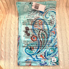 Vera Bradley Soft Fringe Scarf Paisley Wave Rayon Lightweight Nwt Msrp  40