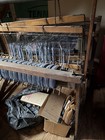    antique Wooden 4-harness Floor Loom     Sectional Warp Beam   Weaving Accessories
