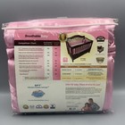 Breathable Baby Mesh Crib Liner Pink Prevents Suffocation One Size New