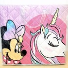 Minnie Mouse  unicorn Dreams  Pink Quilt And Pillowcase Girls Twin Bedding Set