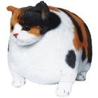 Fatty Zoo Cat Plush Stuffed Toy Animals 16 Inch Calico Cat Kawaii Neko Japan New