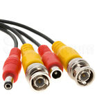 Security Camera Cable Bnc Extension Power Cord Cctv Surveillance Dvr Wire - Lot