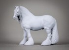 Ozzie  breyer Mini Whinnie Size  Micro Resin Stallion Irish Cob