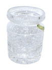 Waterford Crystal Glass Sugar Candy Jar Container Handmade Republic Of Ireland