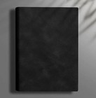A5 Pu Leather Journal Notebook 360 Pages Thick Lined Paper Diary Black