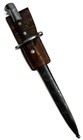 Antique Vintage Swiss K31 Bayonet With Scabbard And Leather Frog