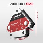 Arccaptain Welding Magnets 4pcs 25lb Welding Magnet Set Welding Accessories