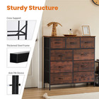 9-drawer Fabric Chest Organizer For Clothes   Closet Storage Dresser For Bedroom