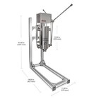 Churros Machine Manual   5 L   No Plug   L-shape Working Stand   No Fryer 